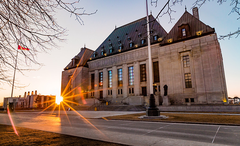 The Supreme Court of Canada.